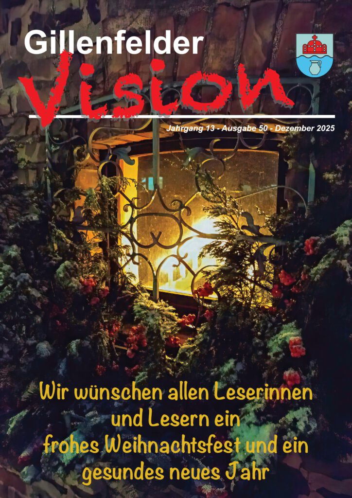Titelseite der 50. Ausgabe der Gillenfelder Vision