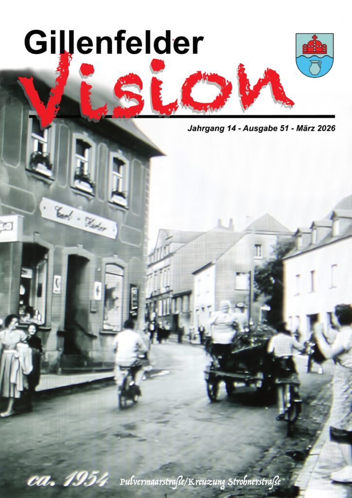 Titelseite der 51. Ausgabe der Gillenfelder Vision